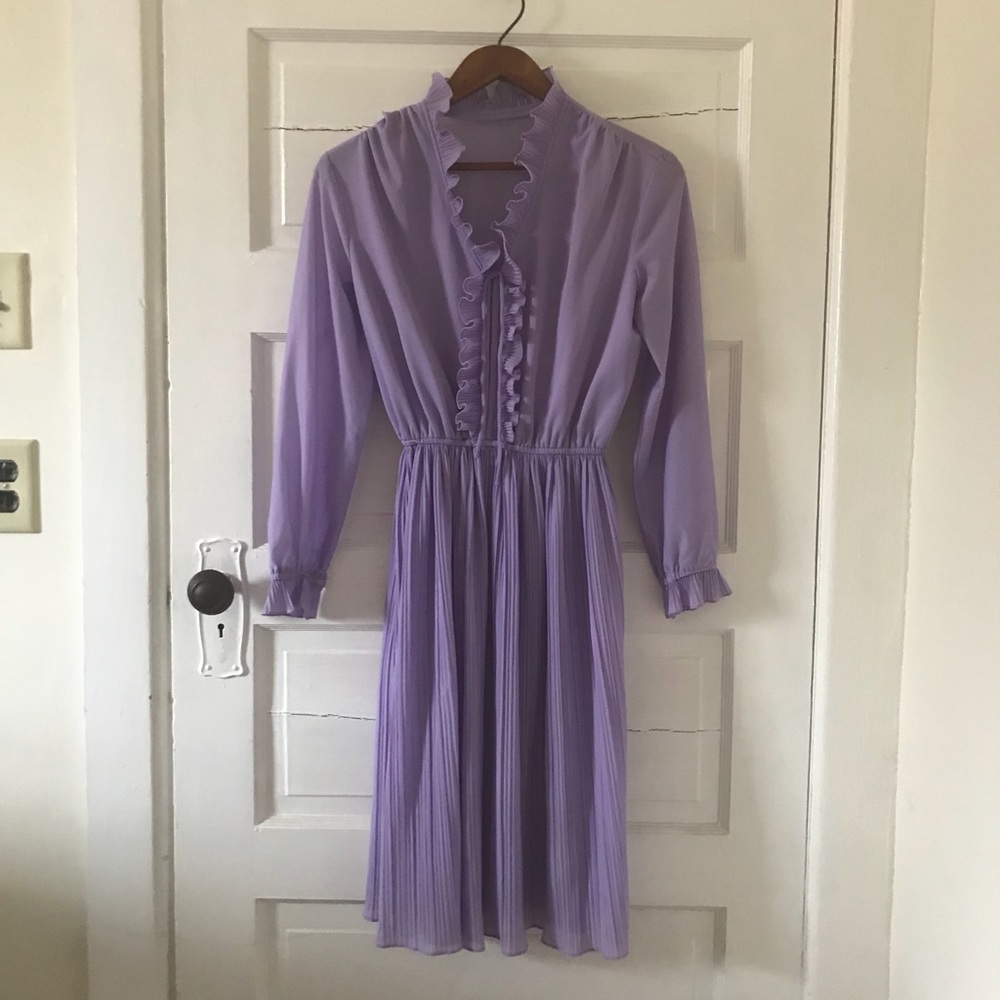 Prairie Chic Lavender Dress